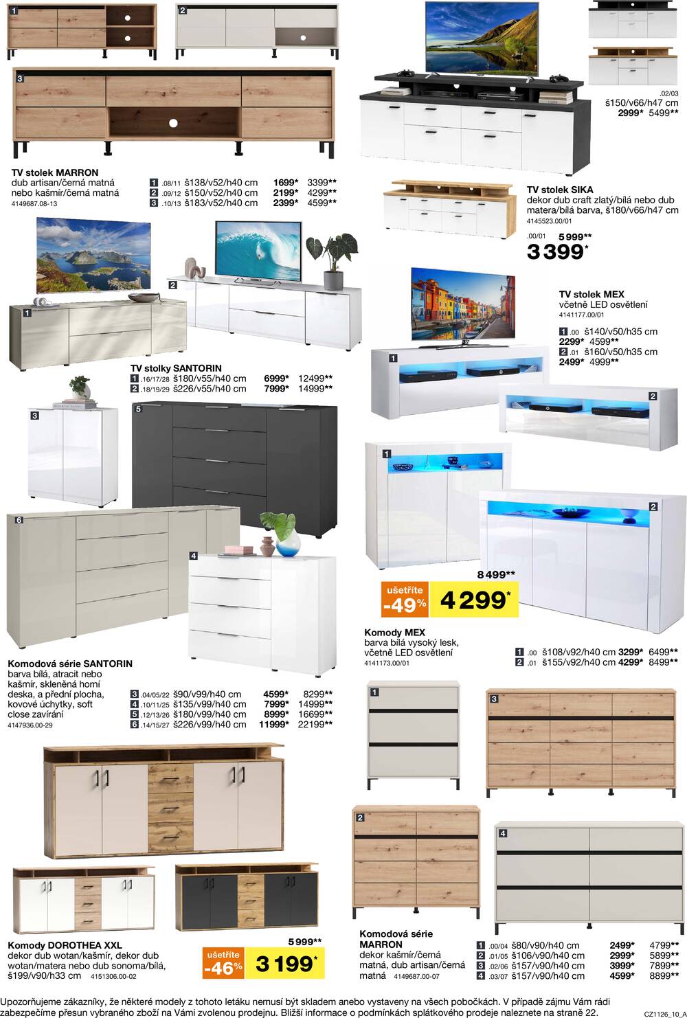 Sconto nábytek od 26.8. do 22.9.2026