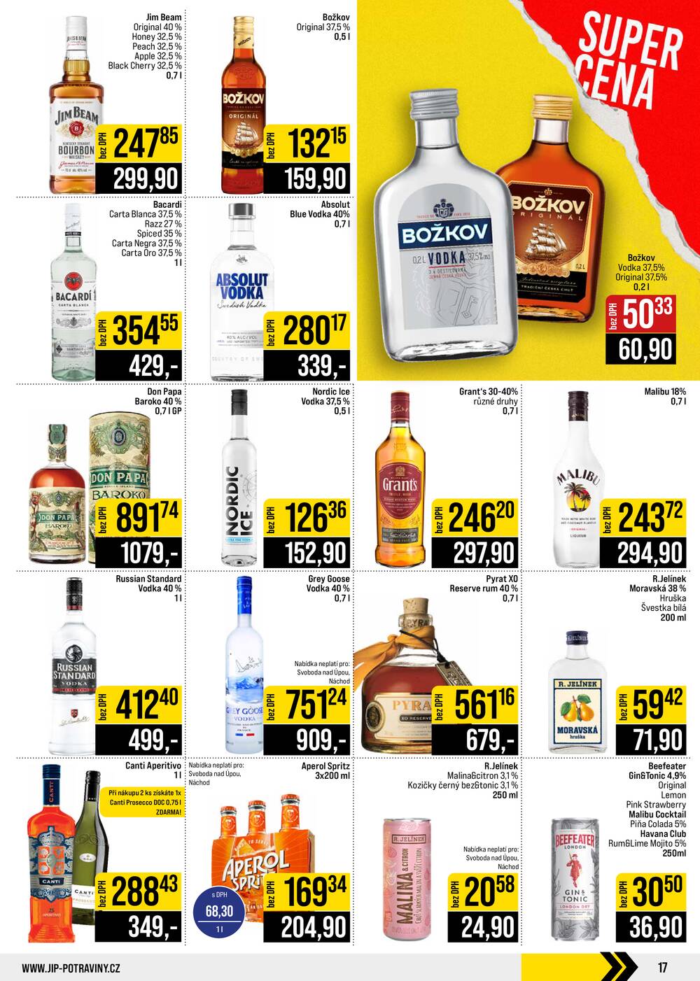 Leták JIP - JIP Cash & Carry České Budějovice, Most, Náchod, Polička, Sušice a Svoboda nad Úpou od 19.8. do 25.8.2026 - strana 17 Leták JIP - JIP Cash & Carry České Budějovice, Most, Náchod, Polička, Sušice a Svoboda nad Úpou od 19.8. do 25.8.2026 - strana 17