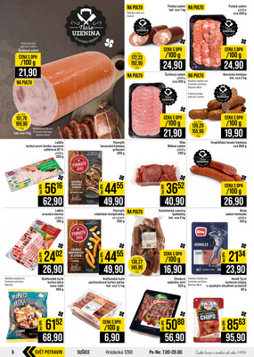 JIP Cash & Carry České Budějovice, Most, Náchod, Polička, Sušice a Svoboda nad Úpou od 19.8. do 25.8.2026