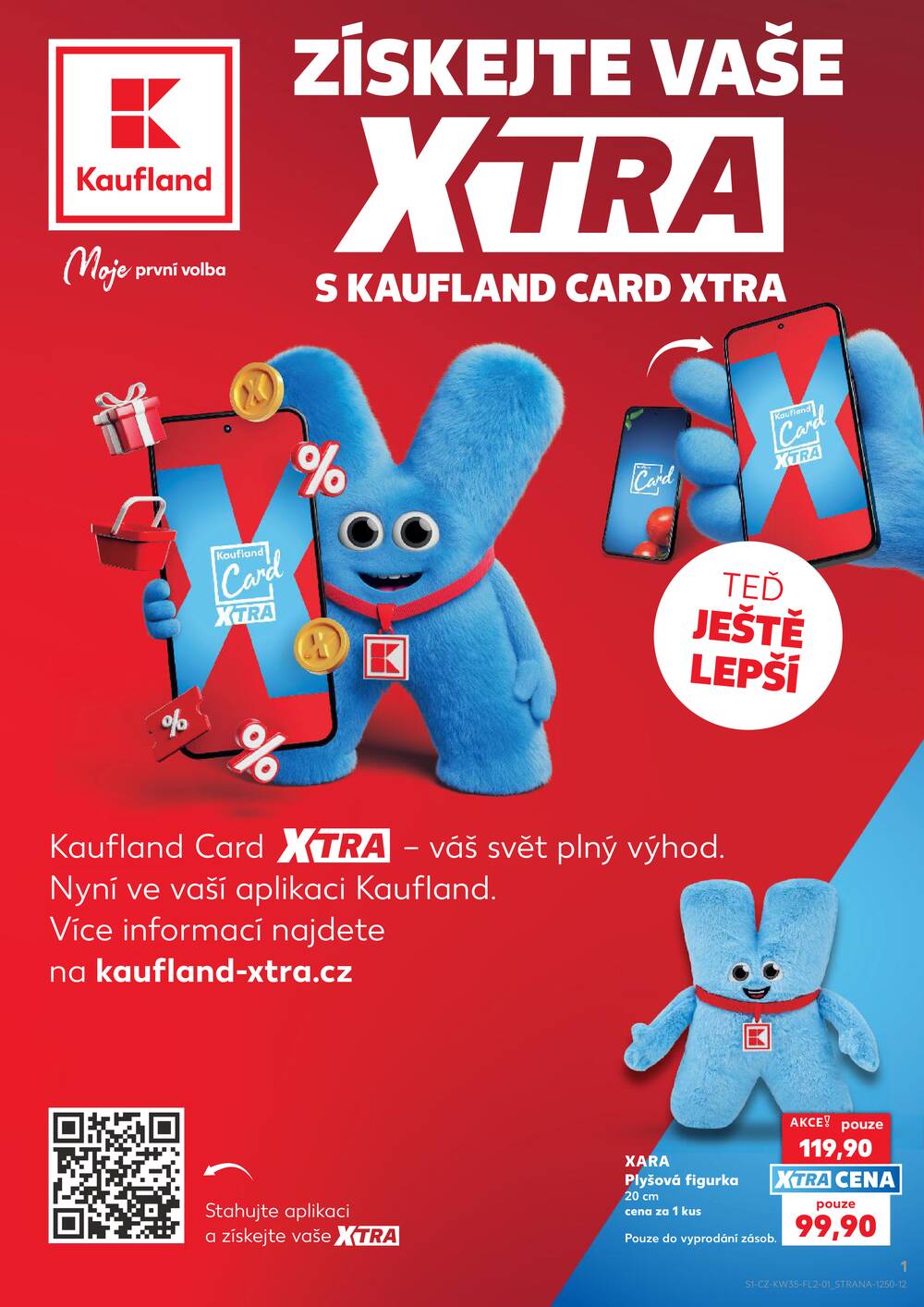 Leták Kaufland - Kaufland XTRA 26.8. - 1.9. - strana 1 Leták Kaufland - Kaufland XTRA 26.8. - 1.9. - strana 1