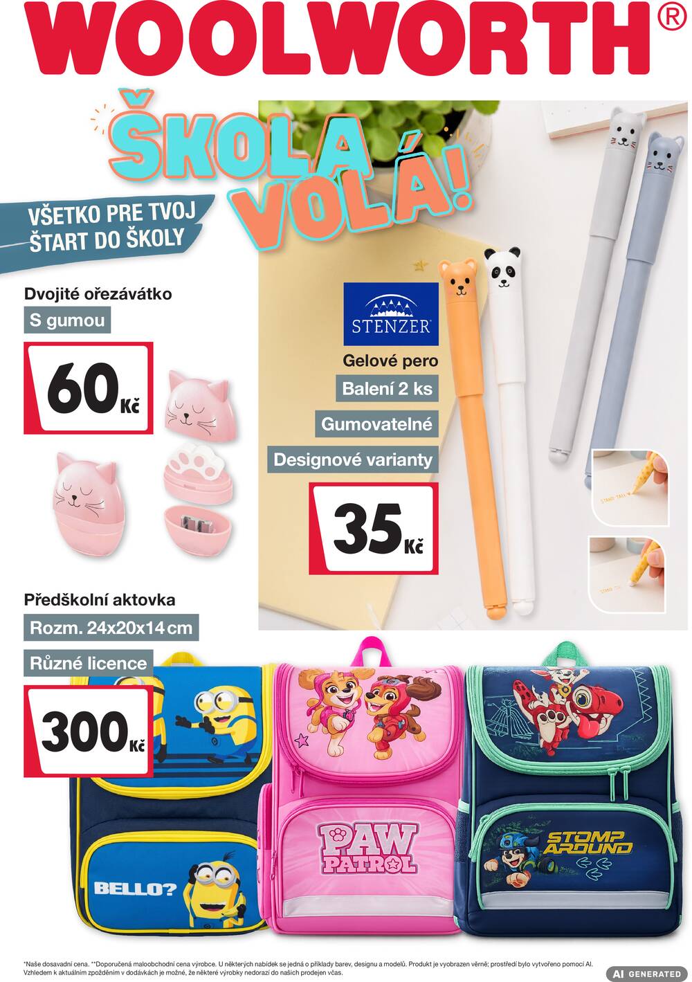 Leták Woolworth  - Woolworth od 21.8. do 31.8.2026 - strana 1