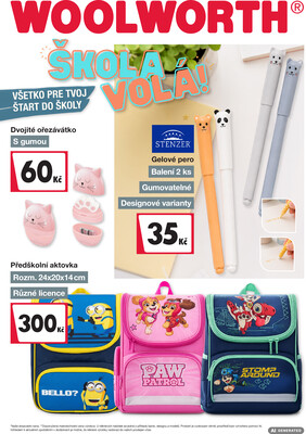leták Woolworth 