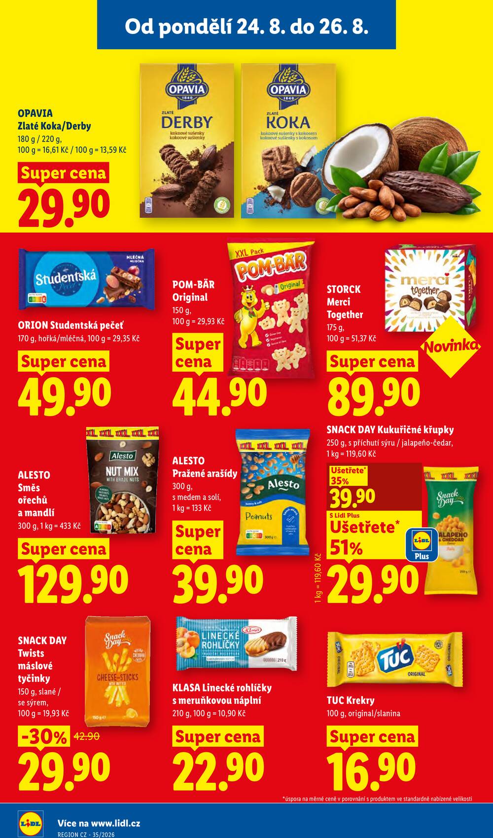 Lidl od 24.8. do 26.8.2026