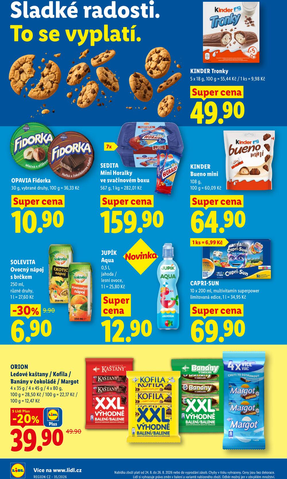Lidl od 24.8. do 26.8.2026