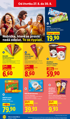 Lidl Čtvrtek od 27.8. do 30.8.2026