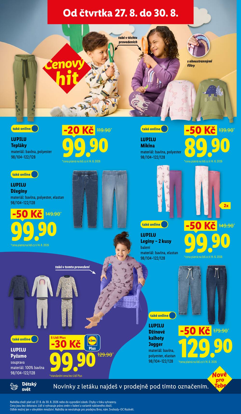 Lidl Spotřební zboží 24.8. - 30.8.