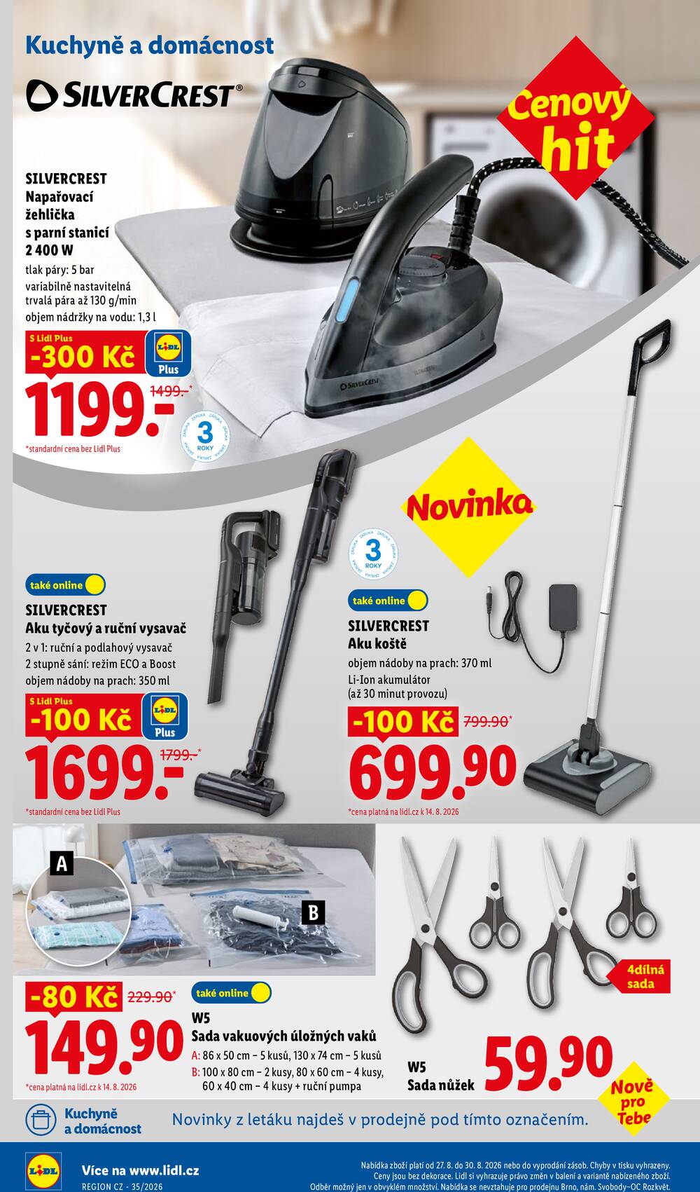 Lidl Spotřební zboží 24.8. - 30.8.