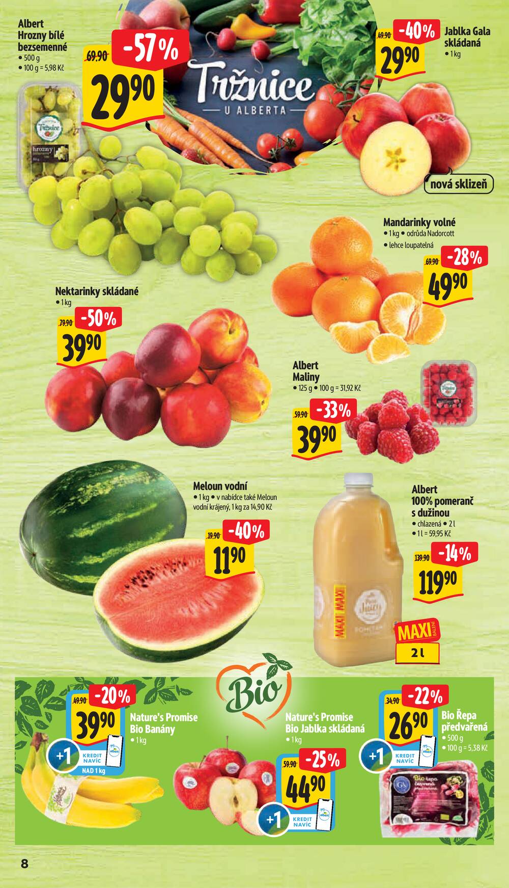 Albert Supermarket od 26.8. do 1.9.2026