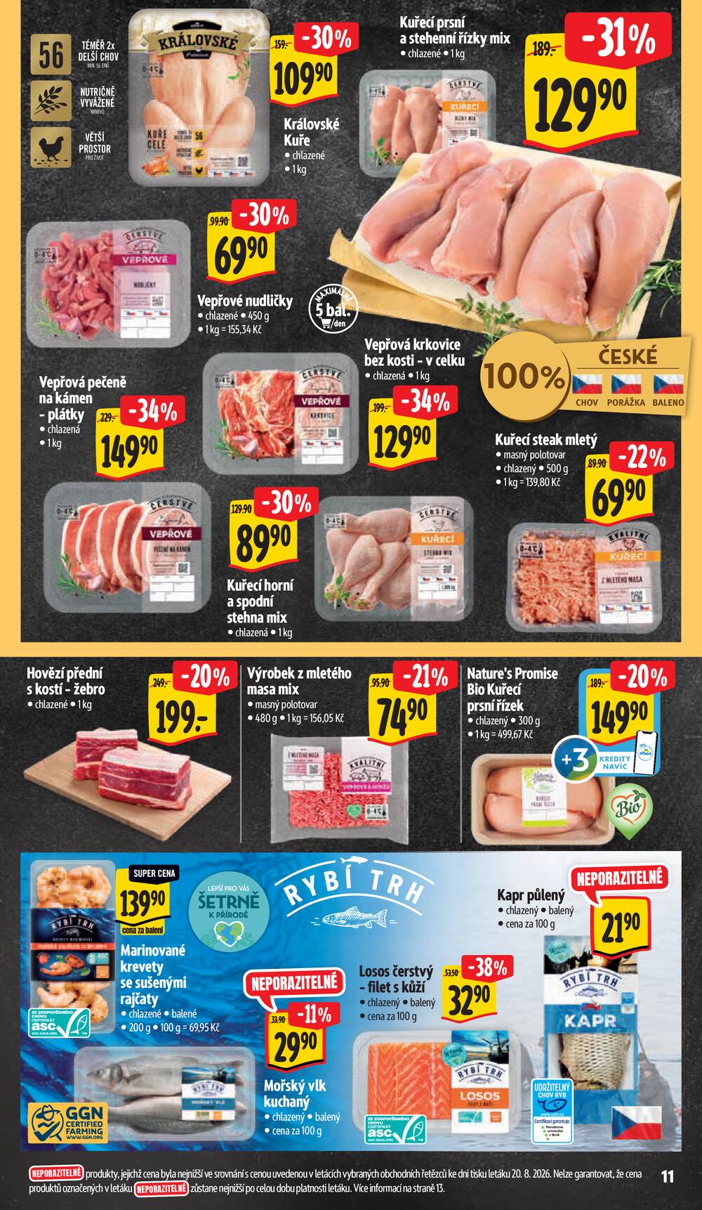 Leták Albert - Albert Supermarket od 26.8. do 1.9.2026 - strana 15 Leták Albert - Albert Supermarket od 26.8. do 1.9.2026 - strana 15