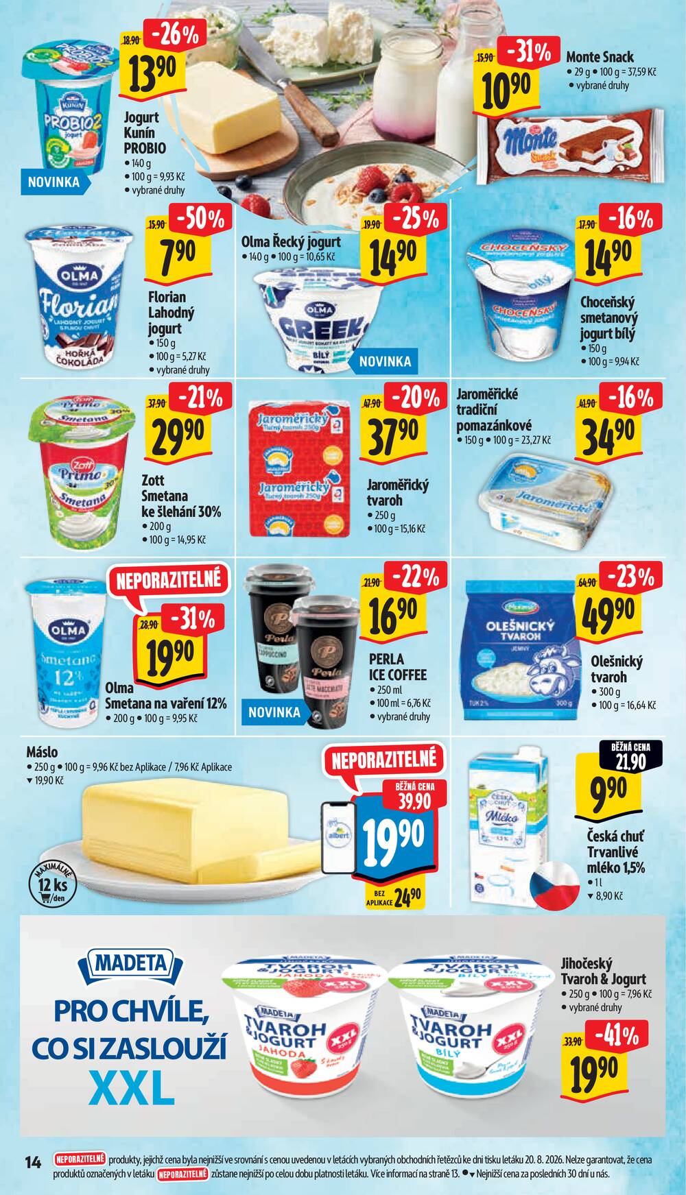 Albert Supermarket od 26.8. do 1.9.2026