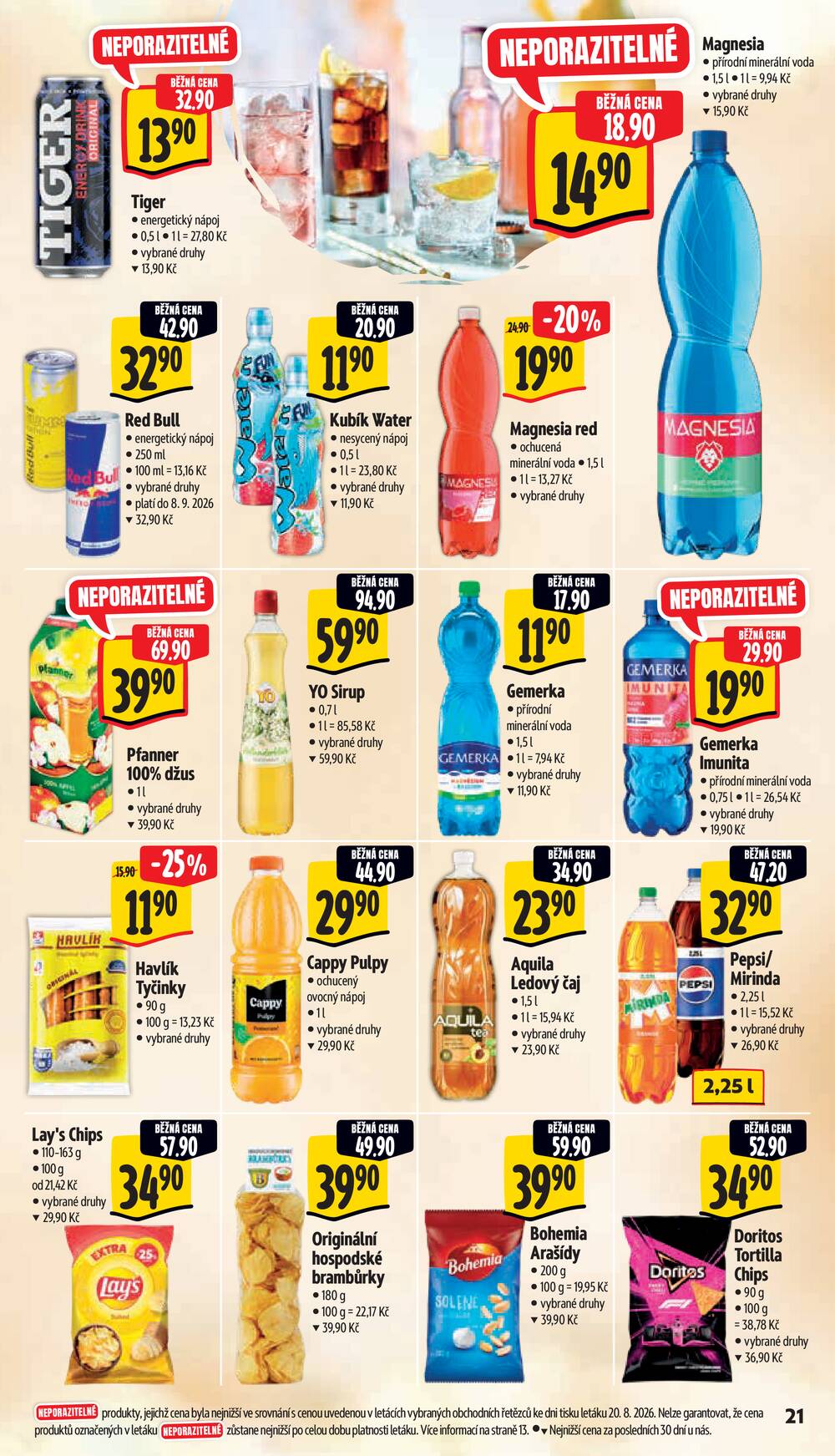 Albert Supermarket Jihomoravský od 26.8. do 1.9.2026