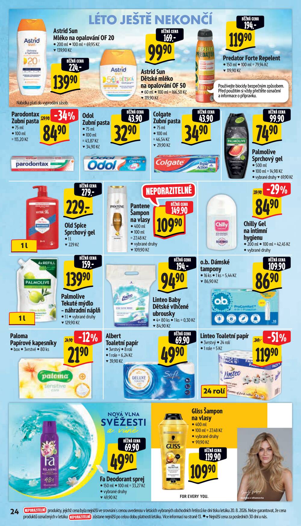 Albert Supermarket Jihomoravský od 26.8. do 1.9.2026
