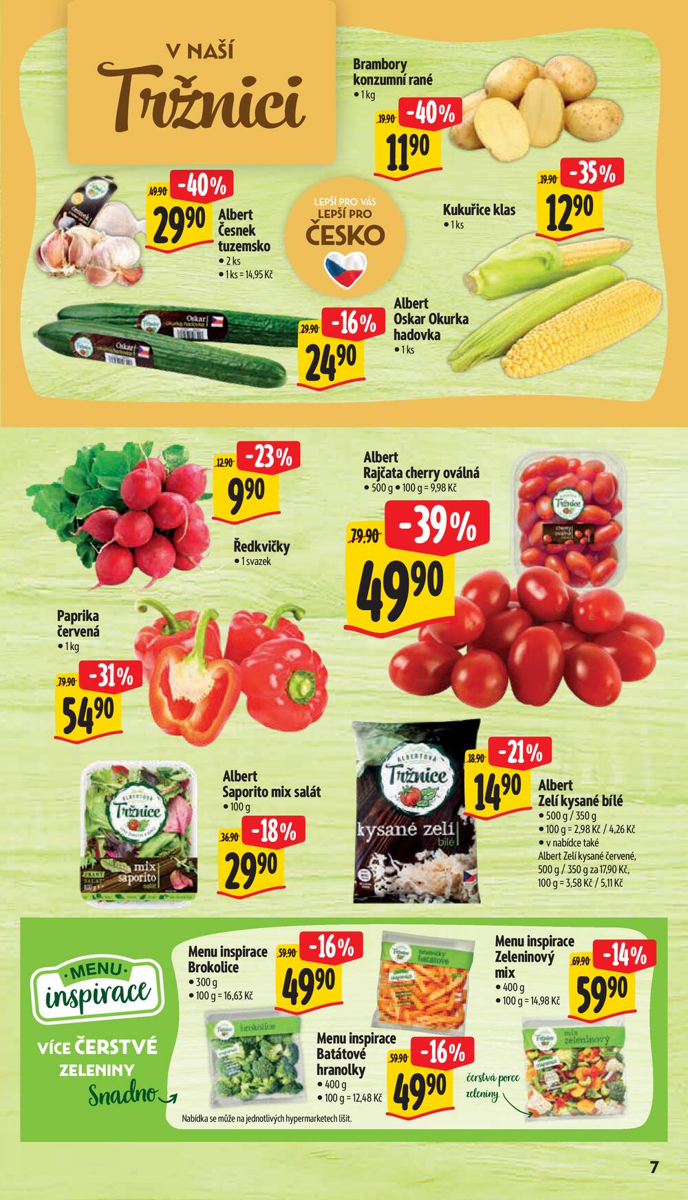 Albert  Hypermarket od 26.8. do 1.9.2026