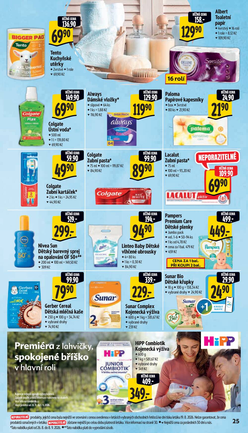 Albert  Hypermarket od 26.8. do 1.9.2026