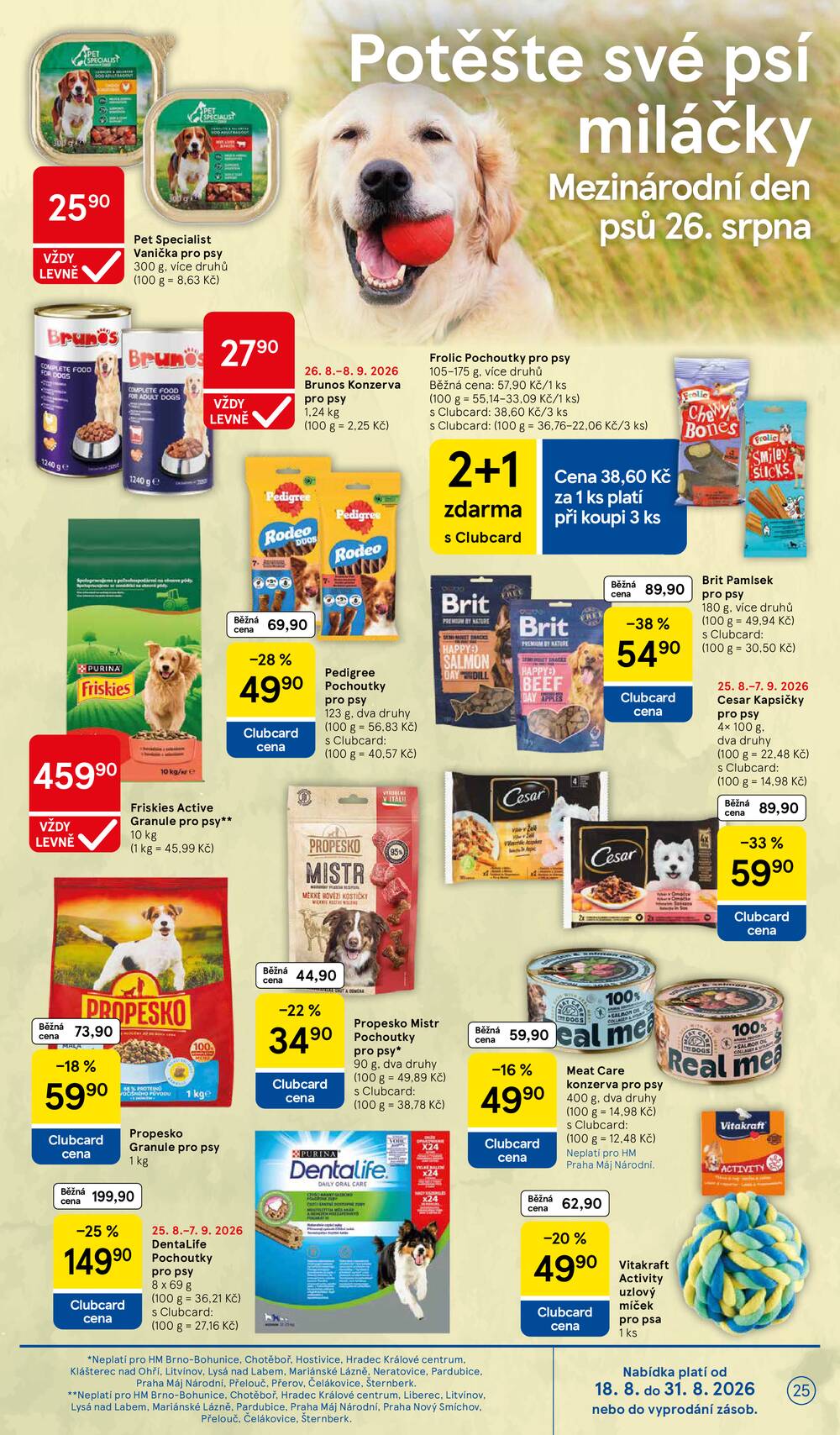 Tesco hypermarkety od 26.8. do 1.9.2026
