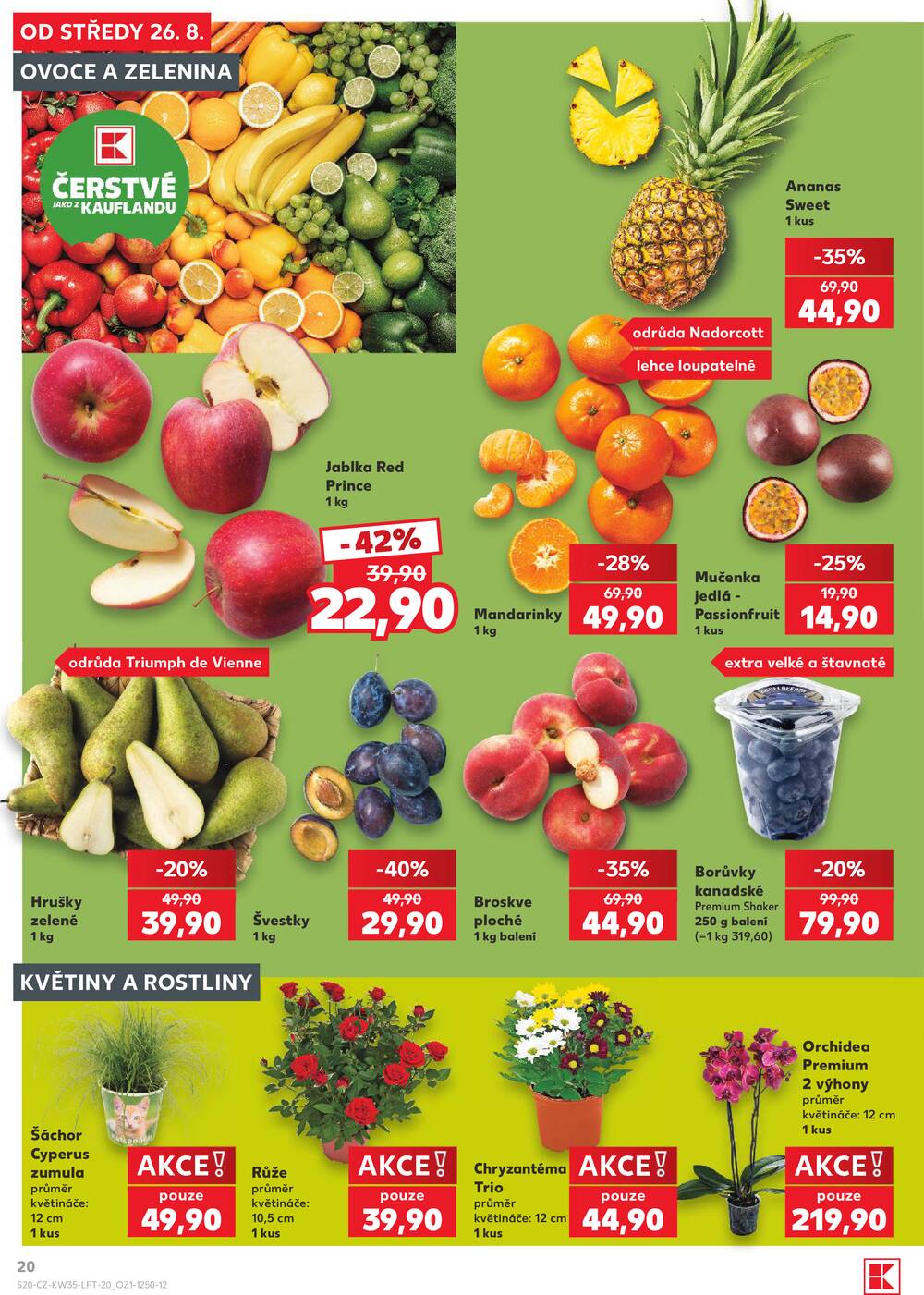 Kaufland 26.8. - 1.9. - Kaufland - Praha - Horní Měcholupy