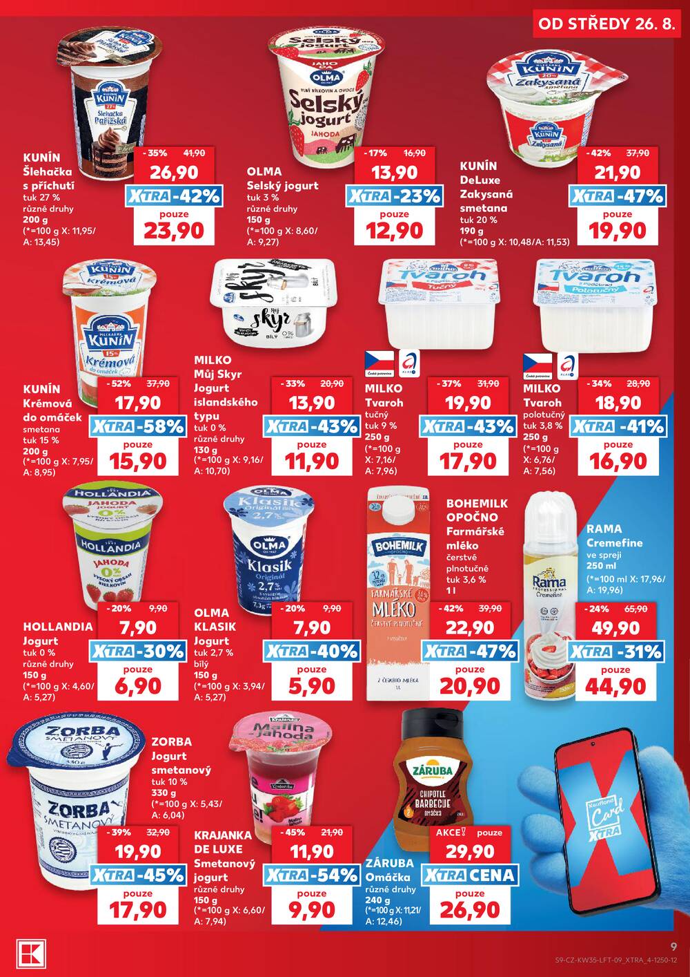 Kaufland 26.8. - 1.9. - Kaufland Praha Čestlice