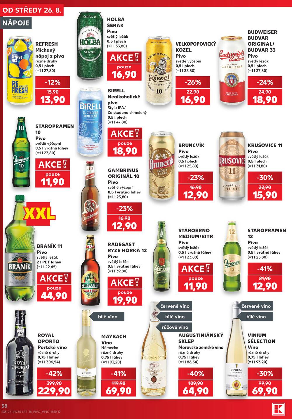 Kaufland 26.8. - 1.9. - Kaufland Praha Čestlice