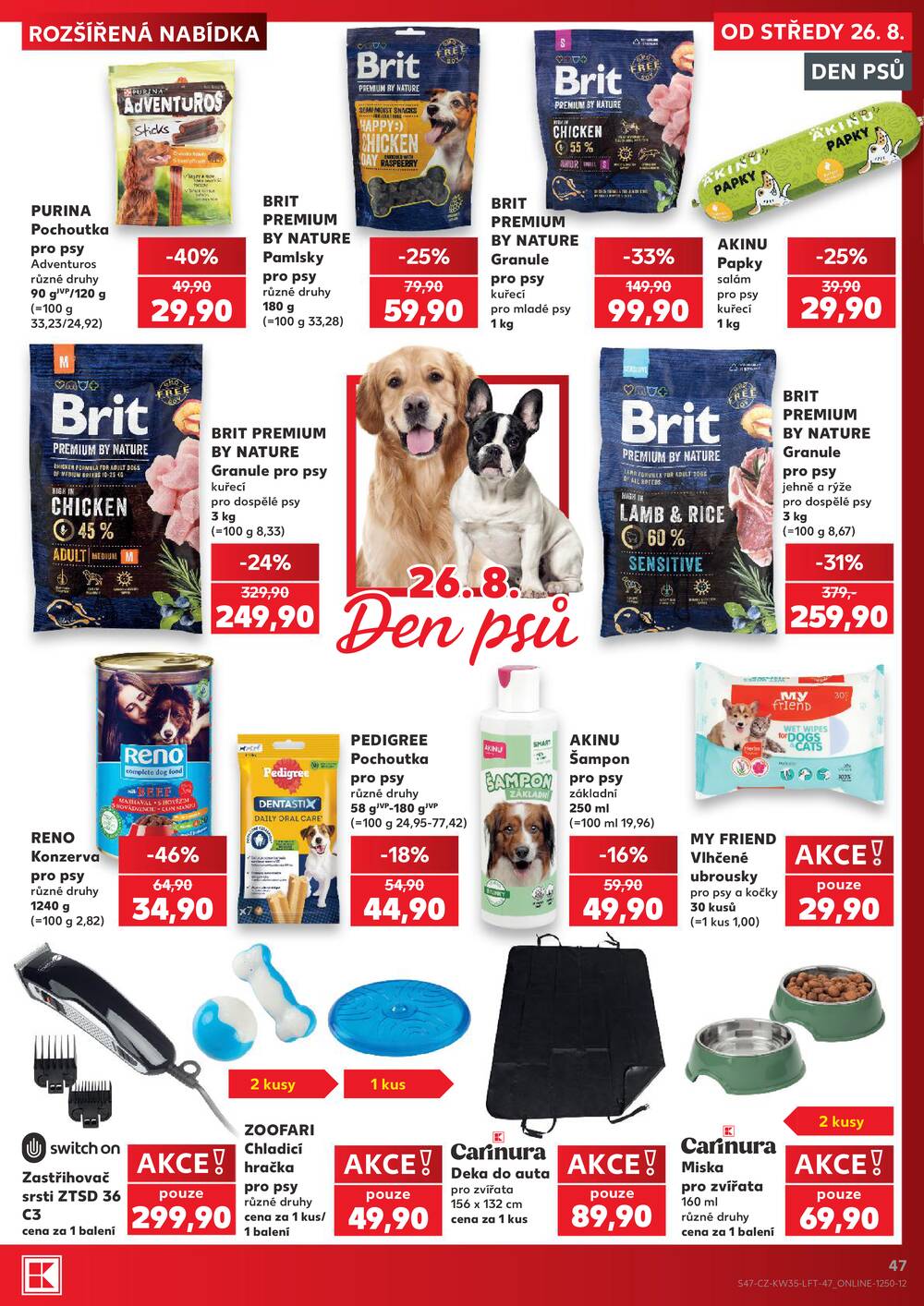 Kaufland 26.8. - 1.9. - Kaufland Praha Čestlice