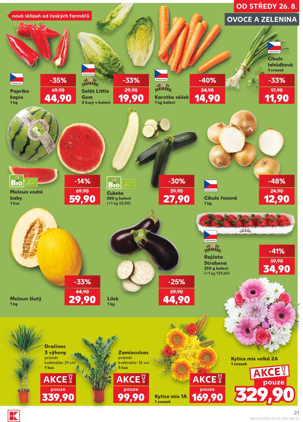 Kaufland 26.8. - 1.9. - Kaufland - Praha 8 (Libeň)