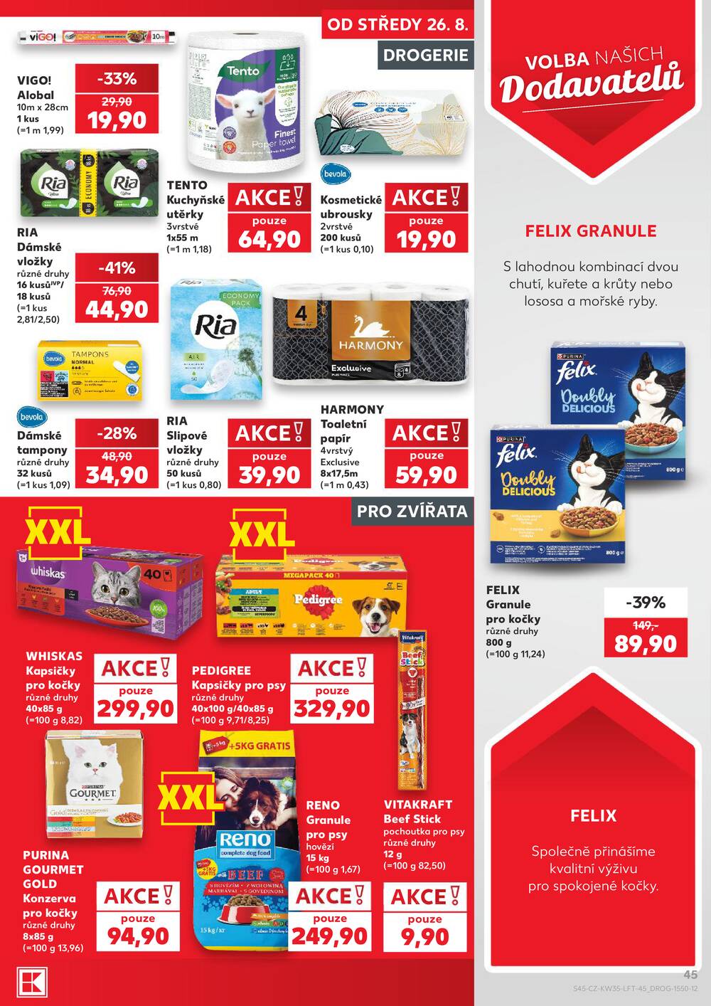 Kaufland 26.8. - 1.9. - Kaufland - Praha 8 (Libeň)