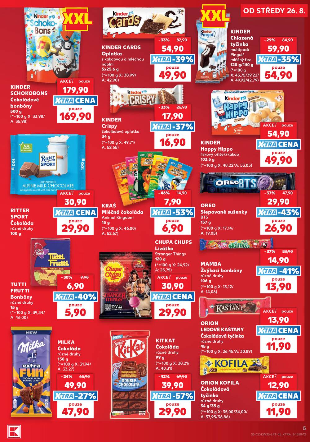 Kaufland 26.8. - 1.9. - Kaufland - Veselí nad Lužnicí - Budějovická