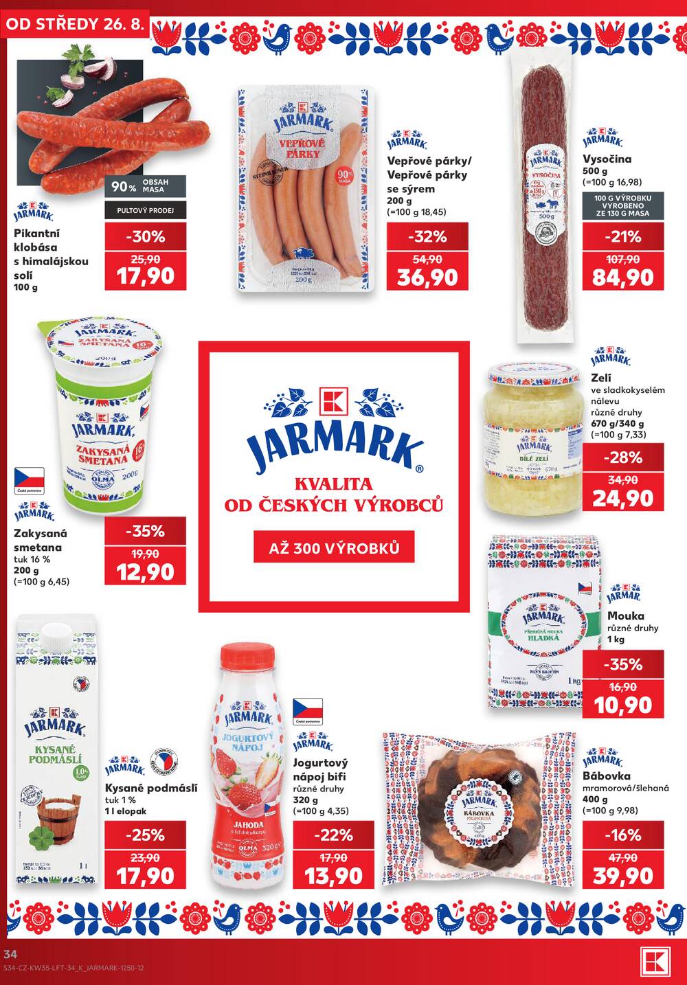 Kaufland 26.8. - 1.9. - Kaufland - Veselí nad Lužnicí - Budějovická