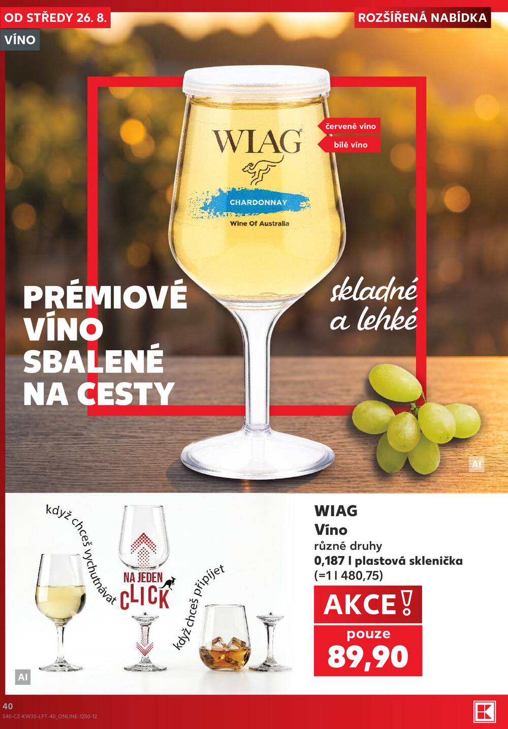 Kaufland 26.8. - 1.9. - Kaufland - Veselí nad Lužnicí - Budějovická