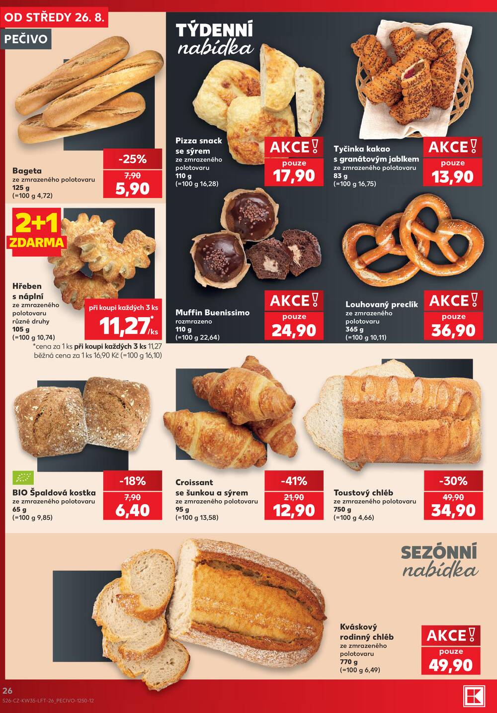 Kaufland 26.8. - 1.9. - Kaufland - Litoměřice