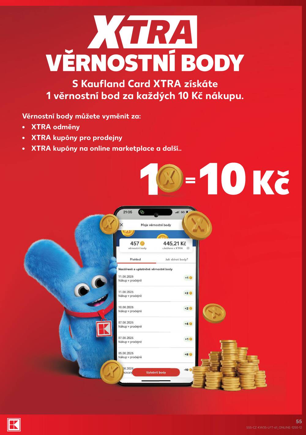 Leták Kaufland - Kaufland 26.8. - 1.9. - Kaufland - Děčín - strana 55
