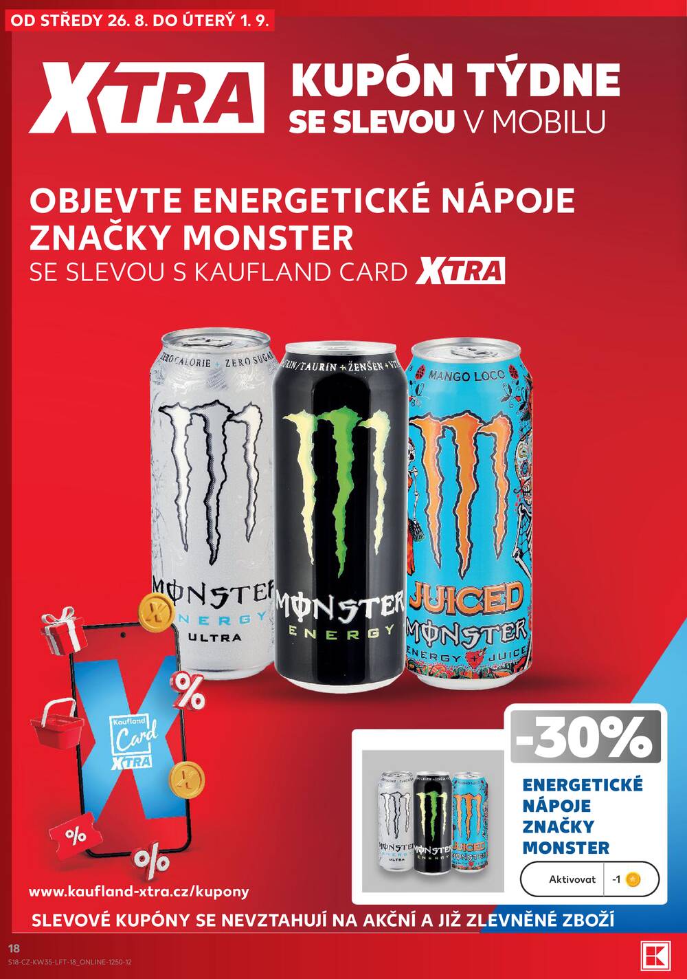 Leták Kaufland - Kaufland 26.8. - 1.9. - Kaufland - Mladá Boleslav - strana 18
