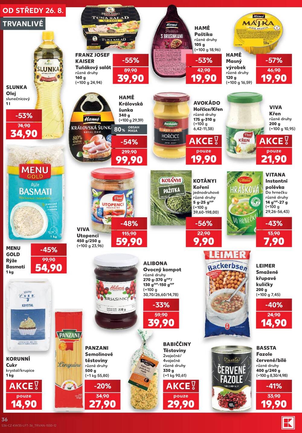 Kaufland 26.8. - 1.9. - Kaufland - Mladá Boleslav