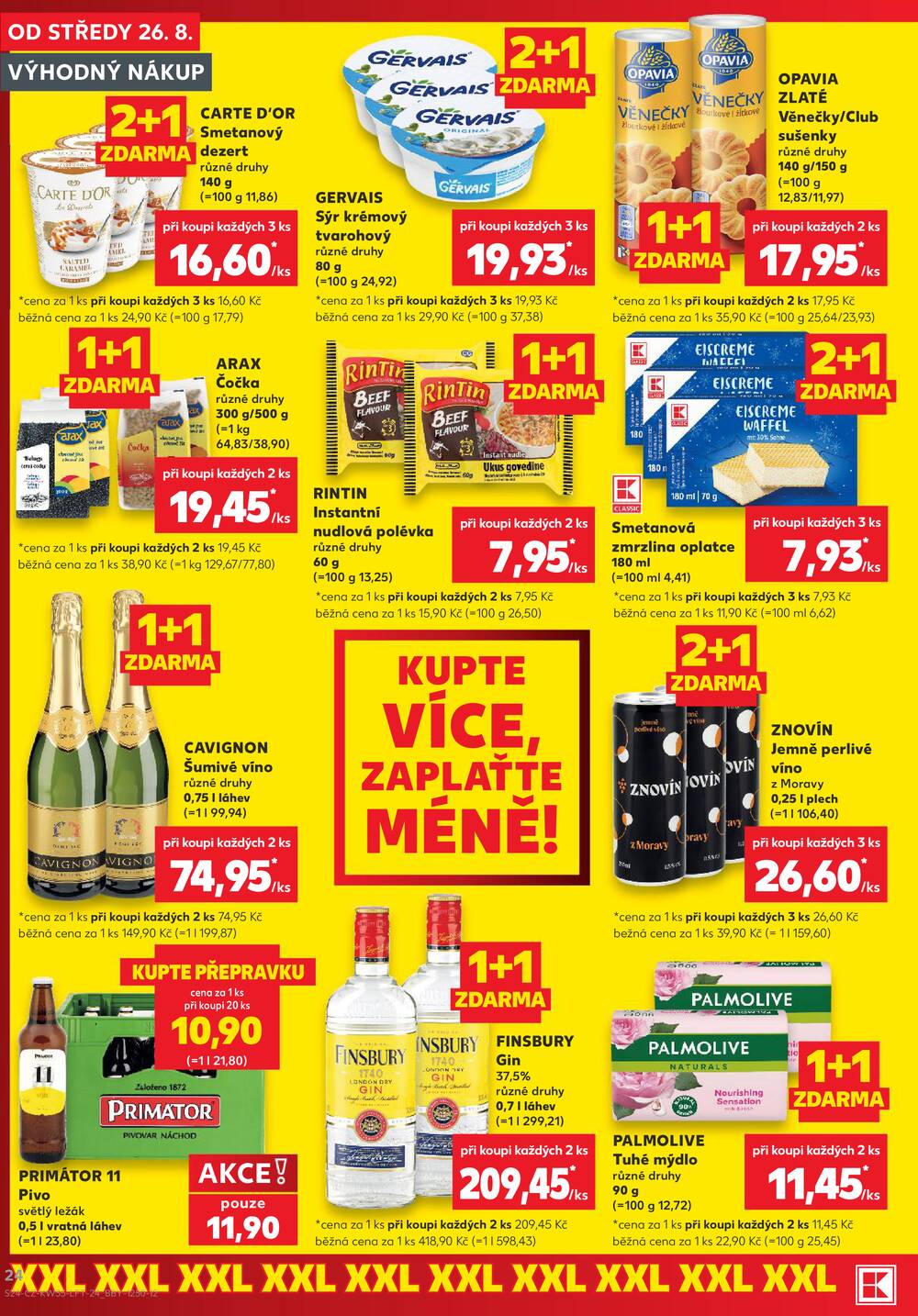 Kaufland 26.8. - 1.9. - Kaufland - Jablonec nad Nisou (U Kostela)