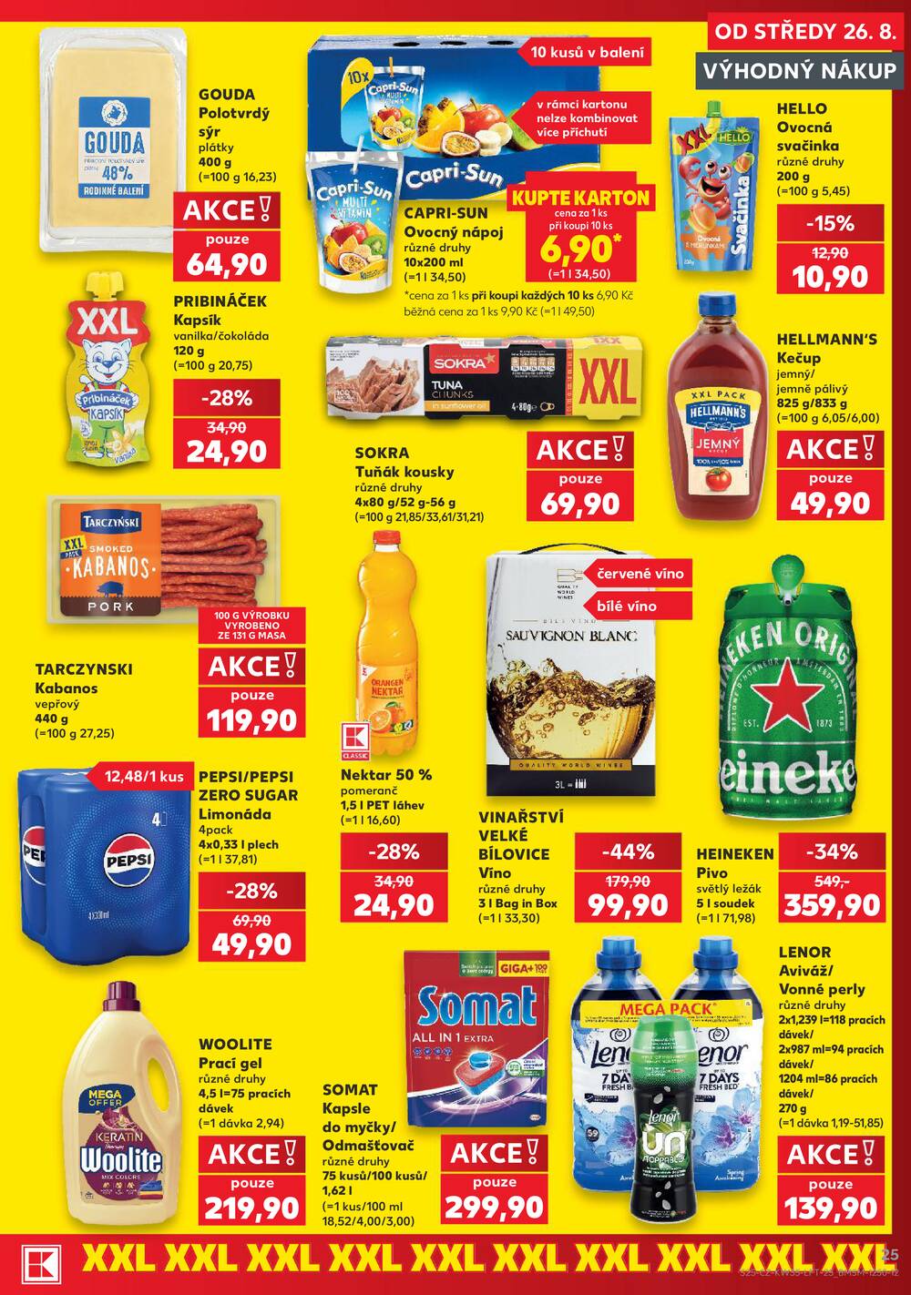 Kaufland 26.8. - 1.9. - Kaufland Moravská Třebová