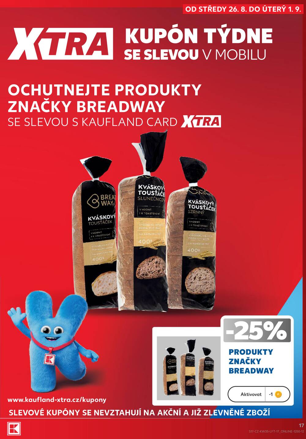 Kaufland 26.8. - 1.9. - Kaufland - Žďár nad Sázavou