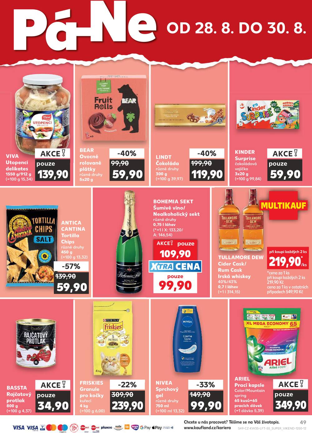 Kaufland 26.8. - 1.9. - Kaufland - Žďár nad Sázavou