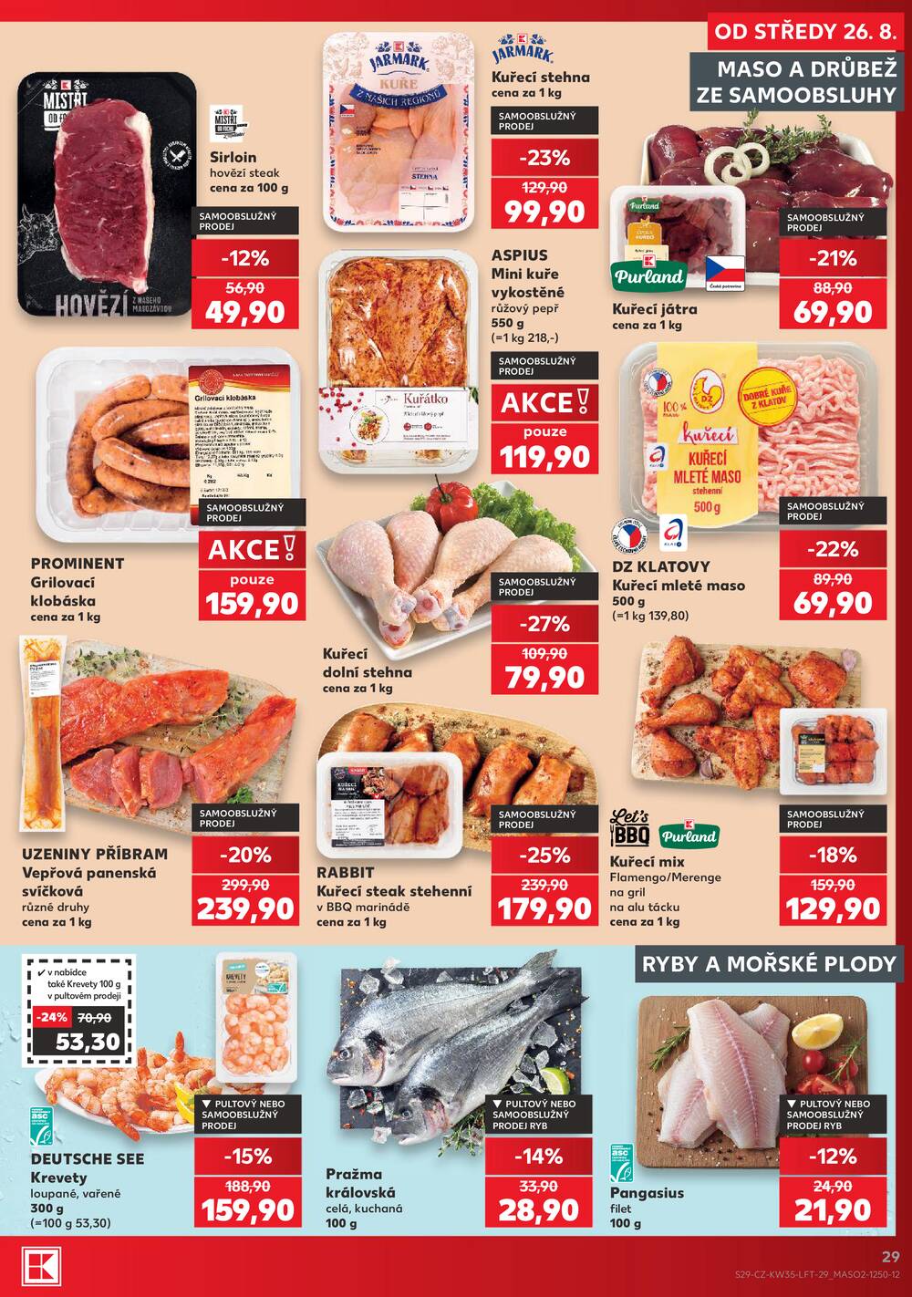 Kaufland 26.8. - 1.9. - Kaufland - Pelhřimov