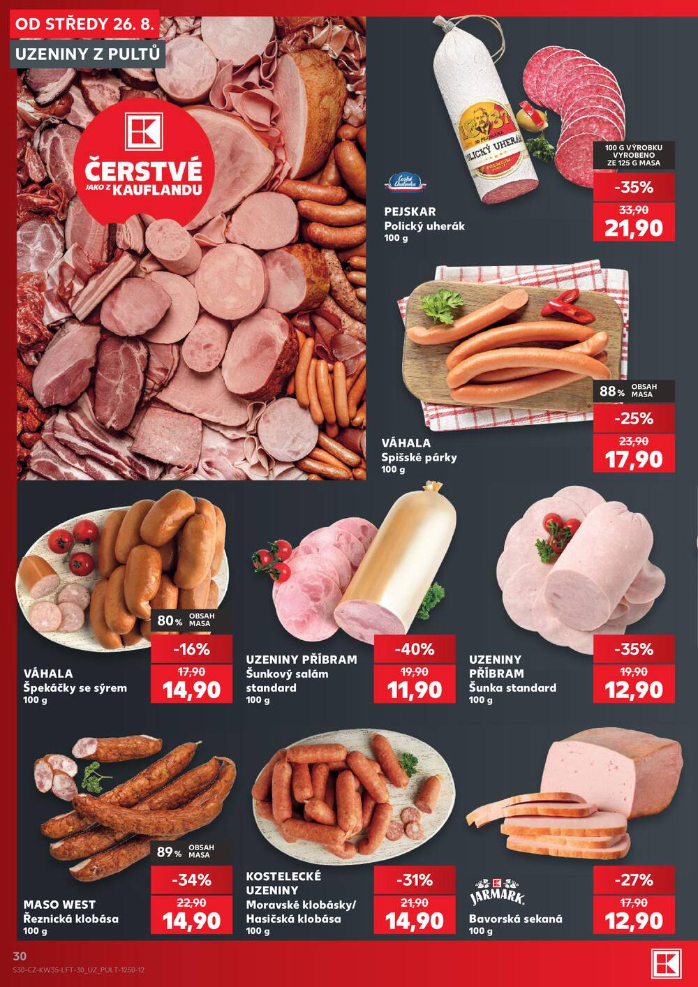 Kaufland 26.8. - 1.9. - Kaufland - Pelhřimov