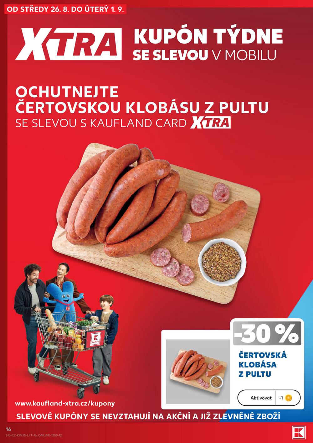 Kaufland 26.8. - 1.9. - Kaufland Humpolec