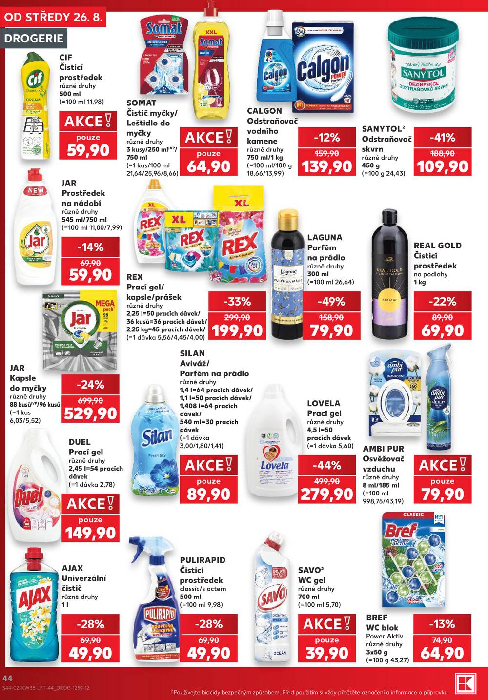 Kaufland 26.8. - 1.9. - Kaufland Humpolec