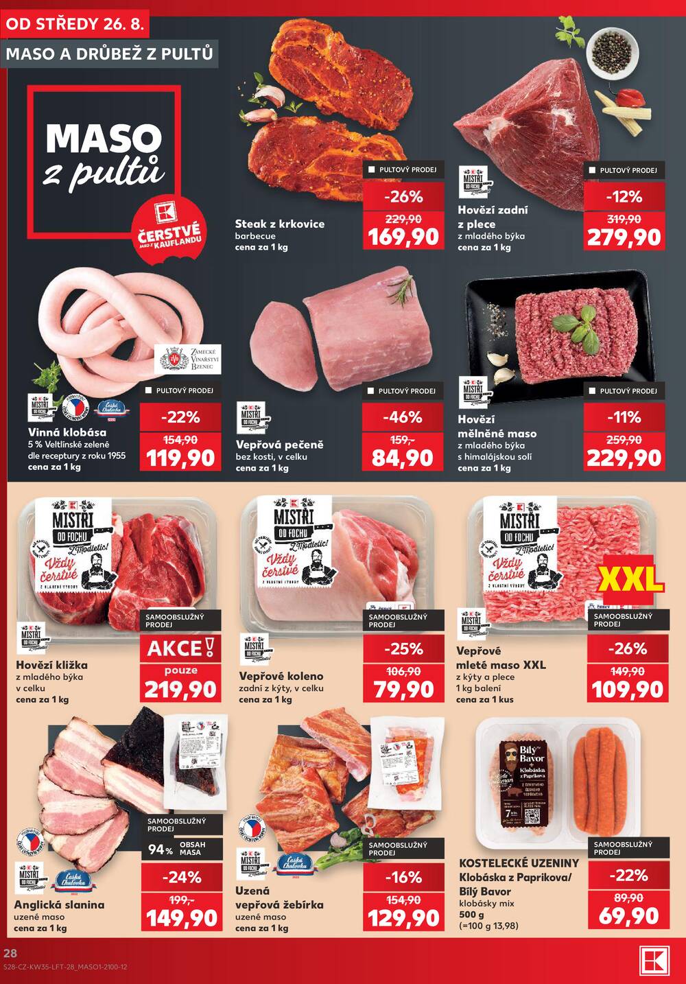 Kaufland 26.8. - 1.9. - Kaufland - Ústí nad Labem (Okružní)