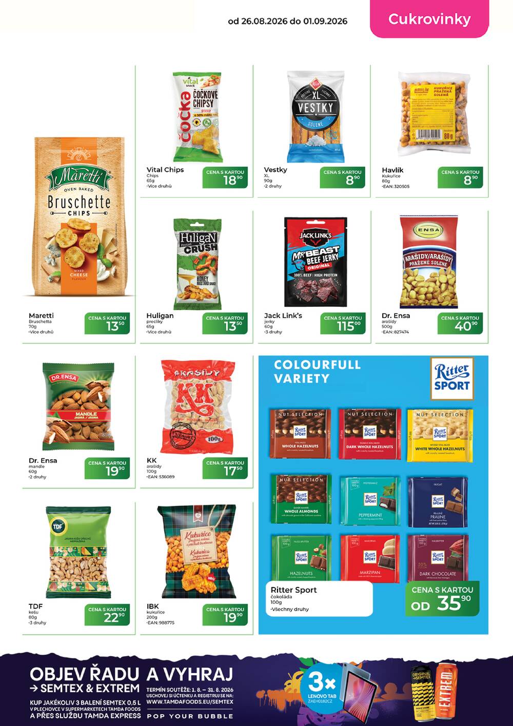 Tamda Foods od 26.8. do 1.9.2026