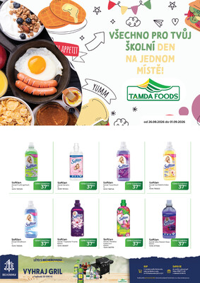 leták Tamda Foods