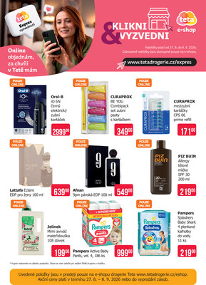 Teta drogerie eshop od 27.8. do 8.9.2026