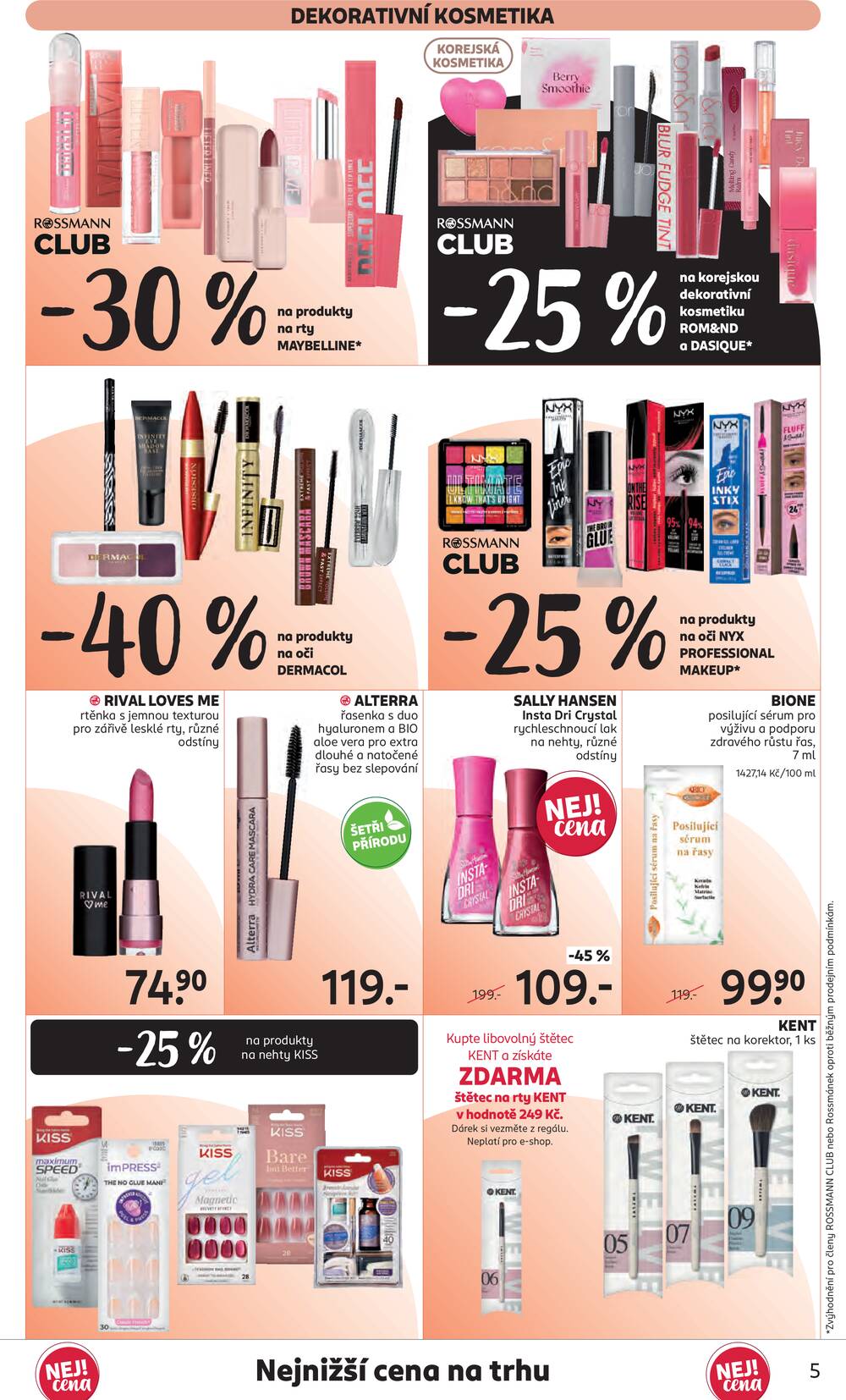 Leták ROSSMANN - Rossmann od 26.8. do 8.9.2026 - strana 5 Leták ROSSMANN - Rossmann od 26.8. do 8.9.2026 - strana 5