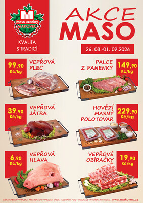 MAKOVEC a.s. – maso uzeniny : 5 letáků