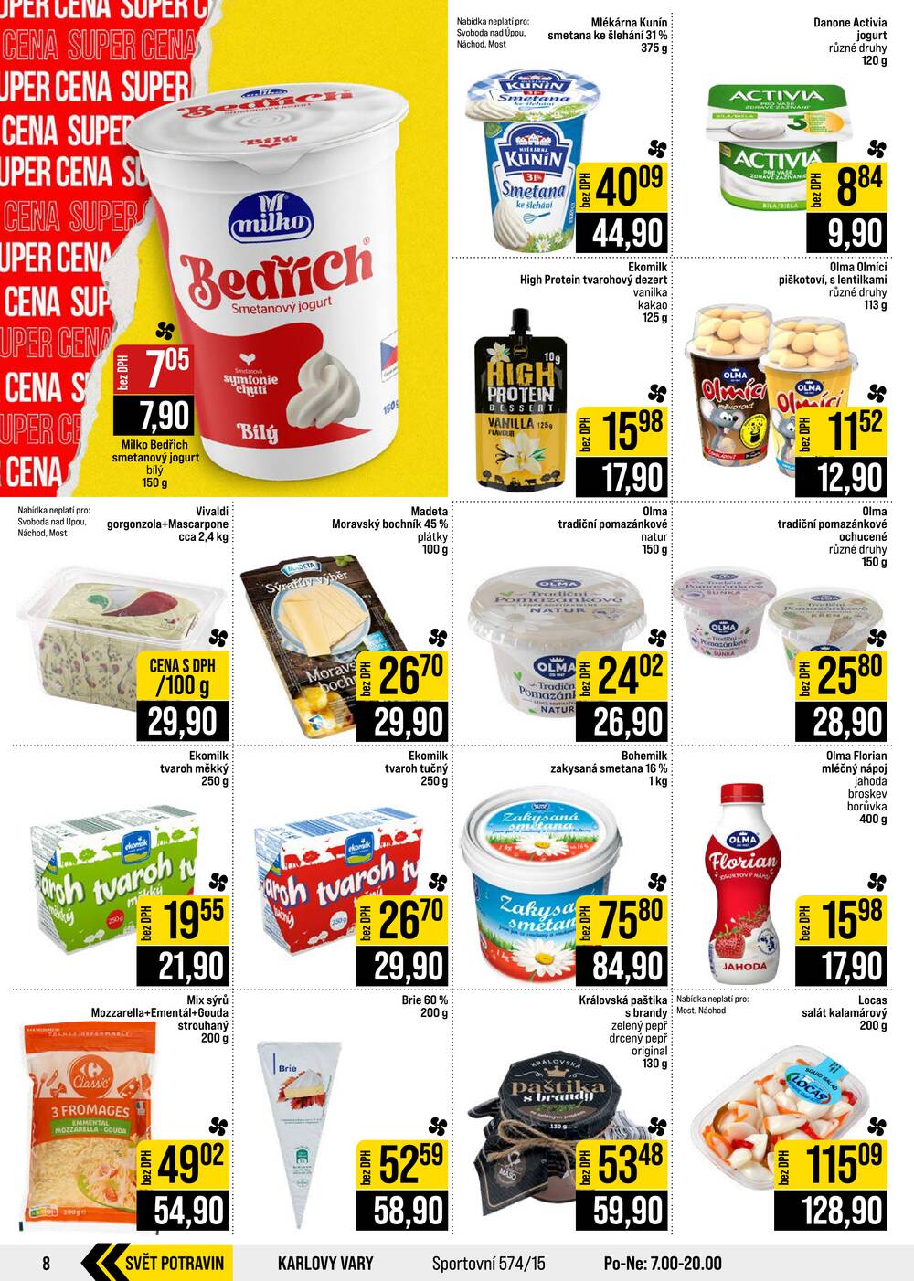 Leták JIP - JIP Cash & Carry České Budějovice, Most, Náchod, Polička, Sušice a Svoboda nad Úpou od 26.8. do 1.9.2026 - strana 8 Leták JIP - JIP Cash & Carry České Budějovice, Most, Náchod, Polička, Sušice a Svoboda nad Úpou od 26.8. do 1.9.2026 - strana 8