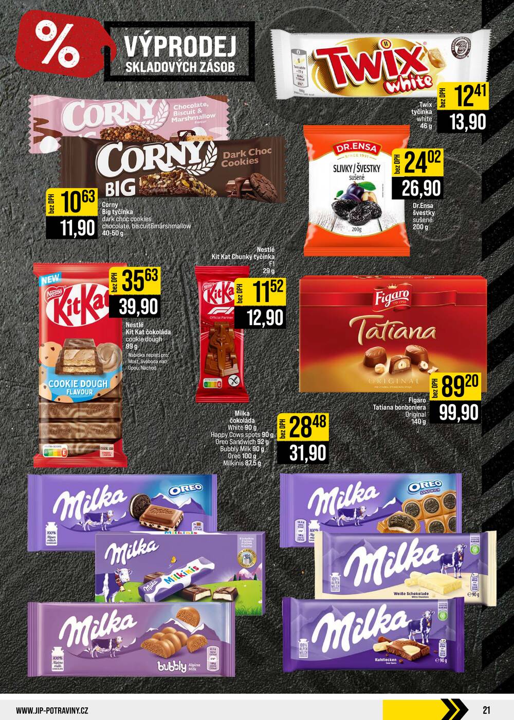 Leták JIP - JIP Cash & Carry České Budějovice, Most, Náchod, Polička, Sušice a Svoboda nad Úpou od 26.8. do 1.9.2026 - strana 21 Leták JIP - JIP Cash & Carry České Budějovice, Most, Náchod, Polička, Sušice a Svoboda nad Úpou od 26.8. do 1.9.2026 - strana 21