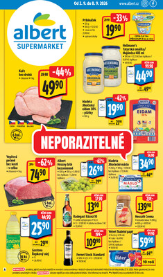 Albert Supermarket Jihomoravský od 2.9. do 8.9.2026