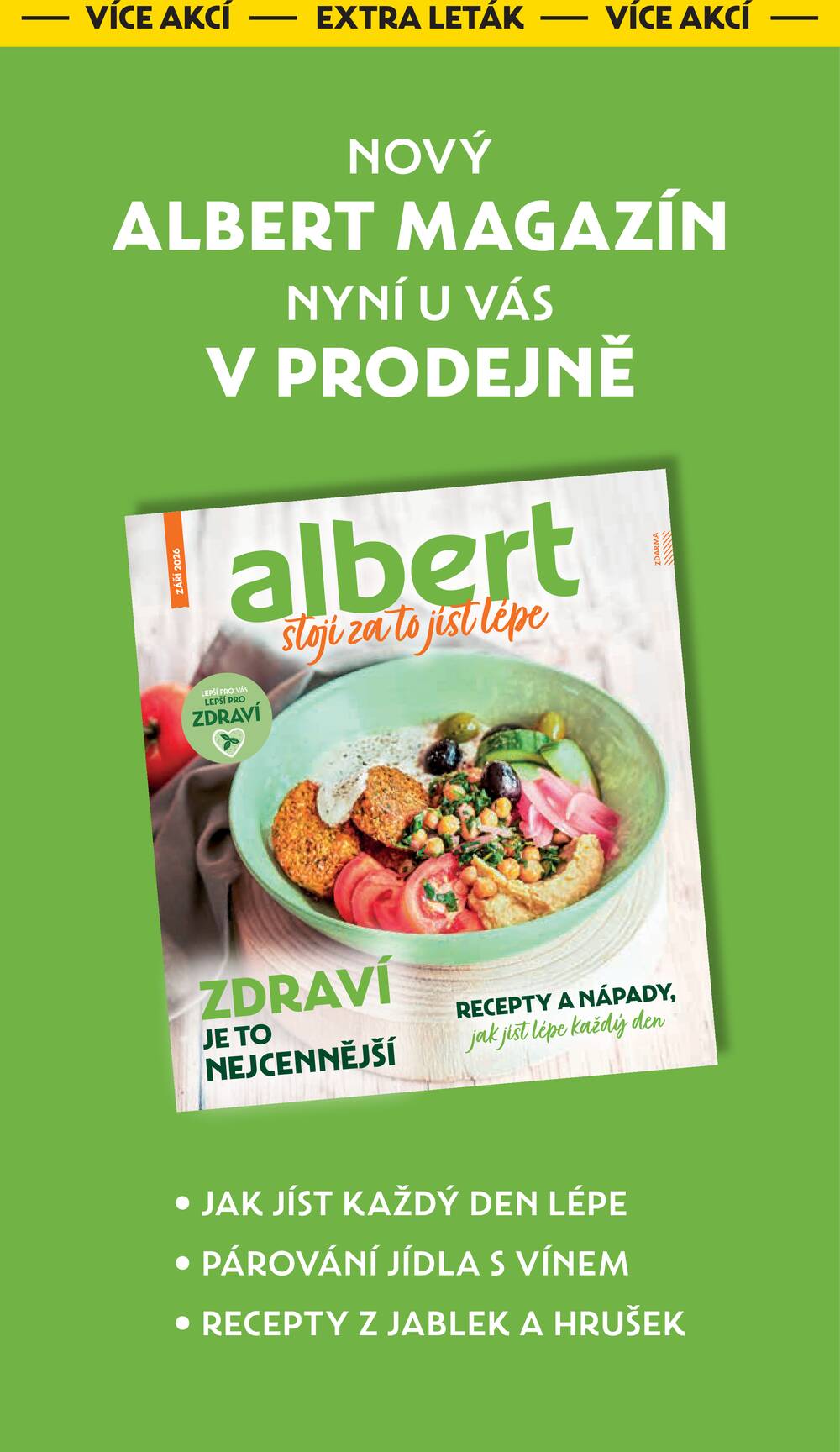 Albert  Hypermarket od 2.9. do 8.9.2026
